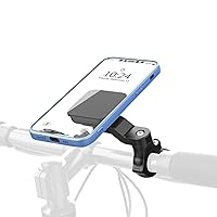Dual-Stage Anti-Shake Bike Motorcycle Phone Mount-Provide Secure for Smartphone Stress-Resistant and Highly Adjustable