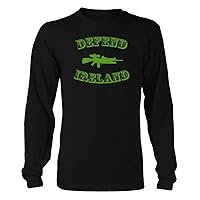 Defend Ireland #213 - A Nice Funny Humor Men's Long Sleeve T-Shirt