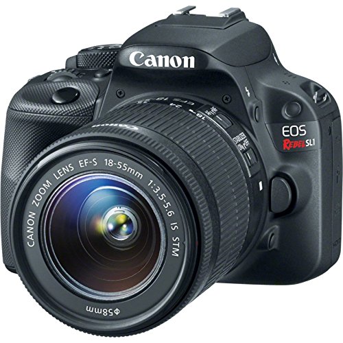 Canon EOS Rebel SL1 18.0 MP CMOS Digital SLR with 18-55mm EF-S is STM Lens