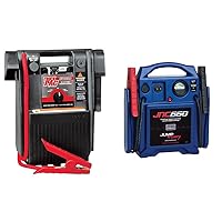 Truck PAC ES1224 3000/1500 Peak Amp 12/24V Jump Starter and Clore Automotive Jump-N-Carry JNC660 1700 Peak Amp 12 Volt Jump Starter