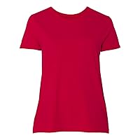 Hanes Womens Short Sleeve Tee (JMS20) Deep Red XL