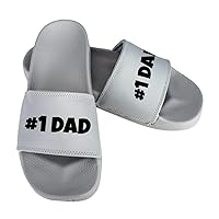 Costume Agent #1 Dad Sandals Slip On Slides Father's Day Shoes