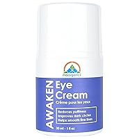 Eye Cream - Best Hydrating Eye Cream for Dark Circles and Puffiness | Under Eye Cream that Improves the Look of Fine Lines & Wrinkles | Awaken Tired Eyes (1fl.oz/30ml)