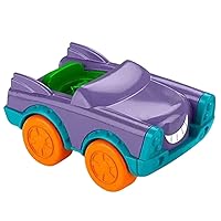 Replacement Part for Fisher-Price Little People DC Superfriends Deluxe Batcave Playset - HHY77 ~ Replacement Purple and Blue Joker Car