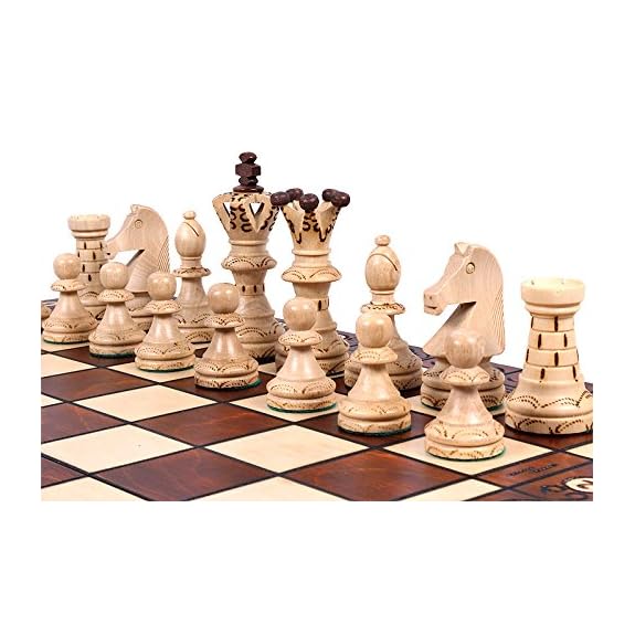 Jarilo Unique Wood Chess Chessboard Storage Carpathian Set Board Pieces Finest for sale online 