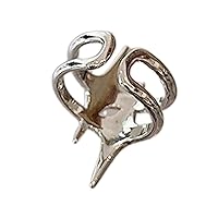 Unique Star Rings Adjustable Open Finger Rings Double Awn Star Joint Rings Statement Jewelry Hollow Star Finger Rings