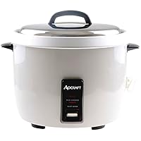 Adcraft RC-E30 30-Cup Rice Cooker with 30 Cup Capacity and Oversized Fork, 1650-Watts, 120v