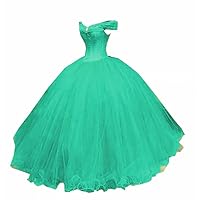 Off The Shoulder Ball Gown Quinceanera Dresses with Sleeves Corset 2023 Beads