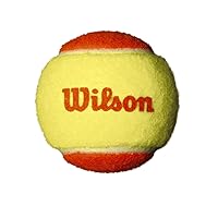 WILSON Sporting Goods Youth Tennis Balls - US Open Orange, Single Can (3 Balls),WRT1373