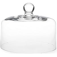 Glass Cake Dome - fits (12