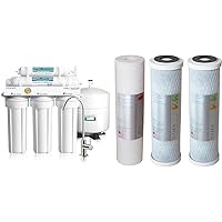 APEC Water Systems ROES-50 Essence Series Top Tier 5-Stage WQA Certified Ultra Safe Reverse Osmosis & Ultimate Series US Made Stage 1, 2 & 3 Replacement Filter for Undersink System