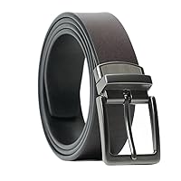 Middle Aged And Young 's Rotating Needle Buckle Belt Genuine Leather Jeans Belt