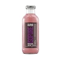 Isopure Zero Carb 32g Protein Ready-to-Drink, Whey Protein Isolate, Grape Frost, 16 Fl Oz (12 Bottles)