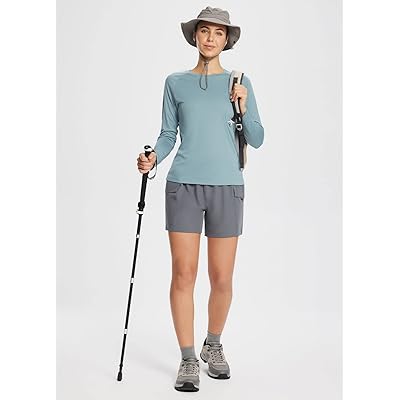BALEAF Women's UPF 50+ Sun Shirts Long Sleeve UV Protection Rash Guard  Lightweight Quick Dry SPF Hiking Tops Outdoor