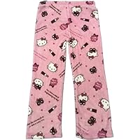 Women'S Cartoon Anime Pajama Pants Flannel Comfy Pajama Cute Cat Casual Long Pants Bottoms
