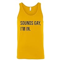 Manateez Men's Sounds Gay, I'm in Tank Top