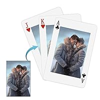 Custom Deck of Playing Cards Photo with Box Gay Men, Two Grooms Adult Gay Gift Gay Valentine's Day Card Wedding, Marriage, Engagement, Anniversary, Pride, Lovers, Romantic