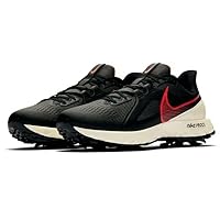 Nike CT6620-002 React Infinity Pro Shoes Casual Sneakers Golf Low Cut Black Red White