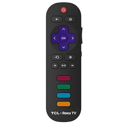 TCL 50-inch 5-Series 4K UHD Dolby Vision HDR QLED Roku Smart TV - 50S535, 2021 Model , Black