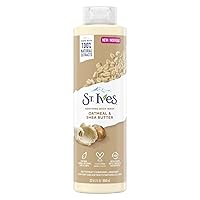 St. Ives Oatmeal & Shea Butter Body Wash | Moisturizing Body Wash for Sensitive and Dry Skin | 22 Fl. Oz.