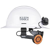 Klein Tools 60523 Dual Cooling Fan for Hard Hats and Safety Helmets, Lightweight, USB-C Rechargeable Fan, Cools Head, Neck, and Face