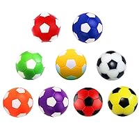 Foosball Table Balls 1.42 Inch Table Soccer Balls for Foosball Tabletop Game Foosball Accessory Replacements Multicolor World Cup Foosball/Gifts