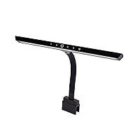 Piano Lights for Digital Piano and Grand Piano Professional Led Clip lamp Piano Lamps for Sheet Music Eye-Care 5 Levels Color Temperatures 5 Levels Dimming