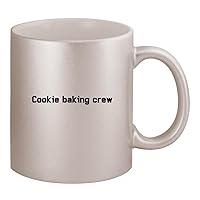 Cookie Baking Crew - Ceramic 11oz Silver Coffee Mug