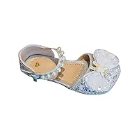 Girls' Princess Shoes Summer Children's Sole Shoes Pearl Decoration Fashion Girls' Bow Girls Jelly Sandals Size 11