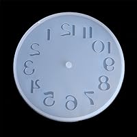 DIY Creative Arabic Numerals Silicone Jewelry Mold Handmade Pendant Watch Clock Shaped Fondant Cake