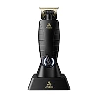 Andis 74150 GTX-EXO Professional Cord/Cordless Lithium-ion Electric Beard & Hair Trimmer with Charging Stand, Black