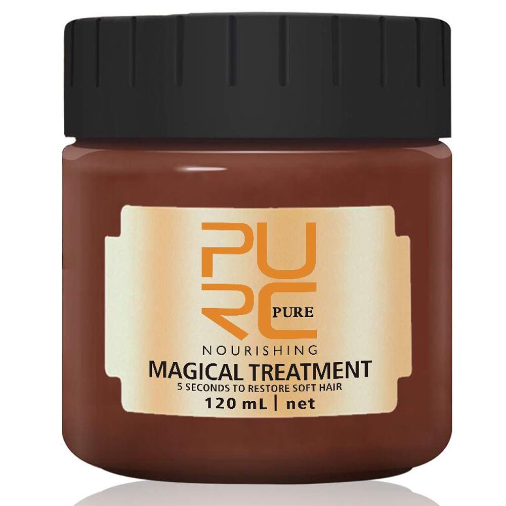 Magical Treatment Hair Mask 120ML,2021 Advanced Molecular Hair Roots Treatment 5 Seconds Repairs Damage Hair Root Hair Tonic Keratin Hair & Scalp Treatment