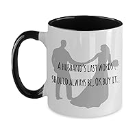 Funny Husband Two-Tone Coffee Mug