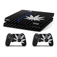 Skin Ps4 Old - Carbon Fiber Marijuana - Limited Edition Decal Cover ADESIVA Playstation 4 Slim Sony Bundle
