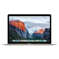 Apple MacBook (Mid 2017) 12in Laptop, 226ppi, Intel Core i5 Dual-Core 1.3 GHz, 512GB, 8GB DDR3, 802.11ac, Bluetooth, macOS 10.12.5 Sierra - Gold (Renewed)