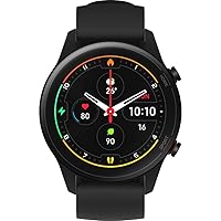 Xiaomi Mi Watch Smart Watch, 1.39 Inch AMOLED HD Display, Measures and Monitors Blood Oxygen Level, Heart Rate, Stress Level, Sleep Cycle, GPS, 17 Sports Modes, 5 ATM, 16 Days Battery Life