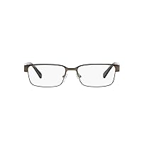 A｜X ARMANI EXCHANGE Men's Ax1017 Rectangular Prescription Eyewear Frames