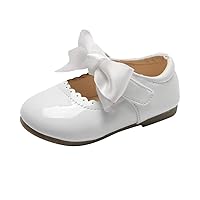 Girls Dress Shoes Anti-Scratch Leather Princess Party Shoes Schools Shoes Girls Mary Jane Ballerina Flat Shoes
