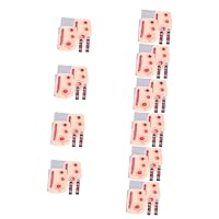BESTOYARD 20 Pcs 3d Horrible Realistic Scar Fake Wounds Temporary Stickers Halloween Fake Scar Tatoos for Women Cosplay Clothing Items Three-dimensional