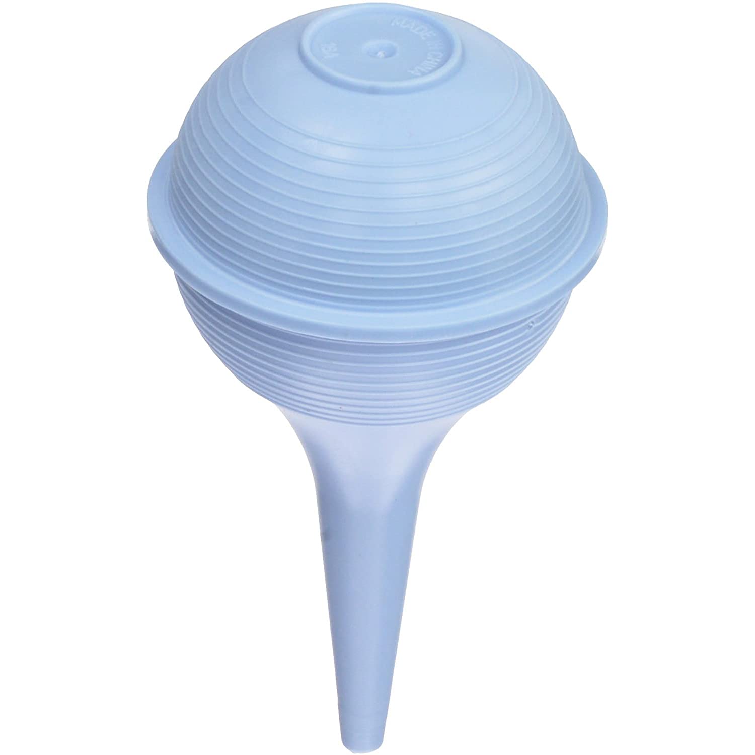 DMI Baby Nasal Aspirator, Ear Syringe, Mucus Sucker and Nasal Bulb Syringe, 2 Ounces, Blue, 1 Count (Pack of 1), (650-4004-0121)