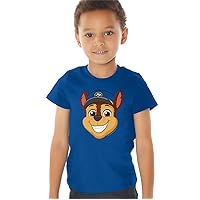 Paw Patrol Faces Kids T-Shirt for Youth Toddler Boys and Girls