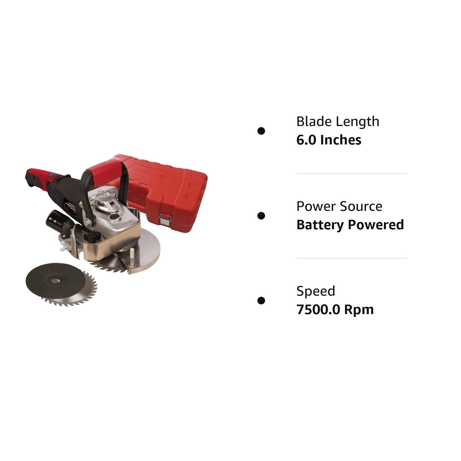 NEW QEP ROBERTS 10-56 ELECTRIC 6" LONGNECK JAMB SAW KIT WITH CASE - 5