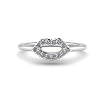 925 Hallmark Silver Ring Natural Gemstone Women's Ring | Diamond | Valentine's Gift