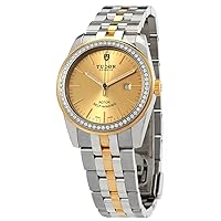 Tudor Glamour Date Automatic Diamond Champagne Dial Ladies Watch M53023-0020