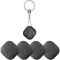 Key Finder, 4-Pack Bluetooth Tracker Item Locator with Key Chain for Keys Pet Wallets or Backpacks and Tablets
