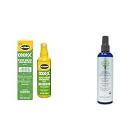 Dr. Scholl's and Mountain Top Foot and Shoe Odor Eliminator Spray Bundle - 4 oz and 8 oz