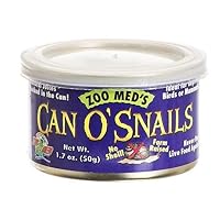 Zoo Med Can O' Snails 1.2 oz (15-30 Snails) - Pack of 6