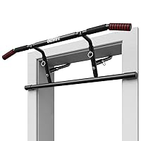 ONETWOFIT Pull Up Bar For Doorway, No Screw Strength Training Pull-Up Bars, Portable Chin Up Bar For Home Gym Workout, Adjustable Height Indoor Exercise Bar, Fits Most Door Frame OT216