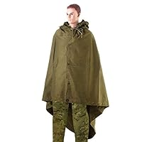 Soviet Army USSR-made Military Groundsheet Poncho One Size