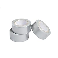 Amazon Basics Standard Duct Tape, 1.88-inch by 30-yard, Silver, 3-Pack (Previously AmazonCommercial brand)